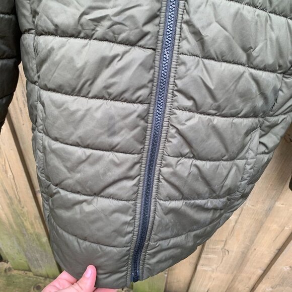 The North Face Reversible Nuptse Jacket Camo Green - Picture 3 of 9